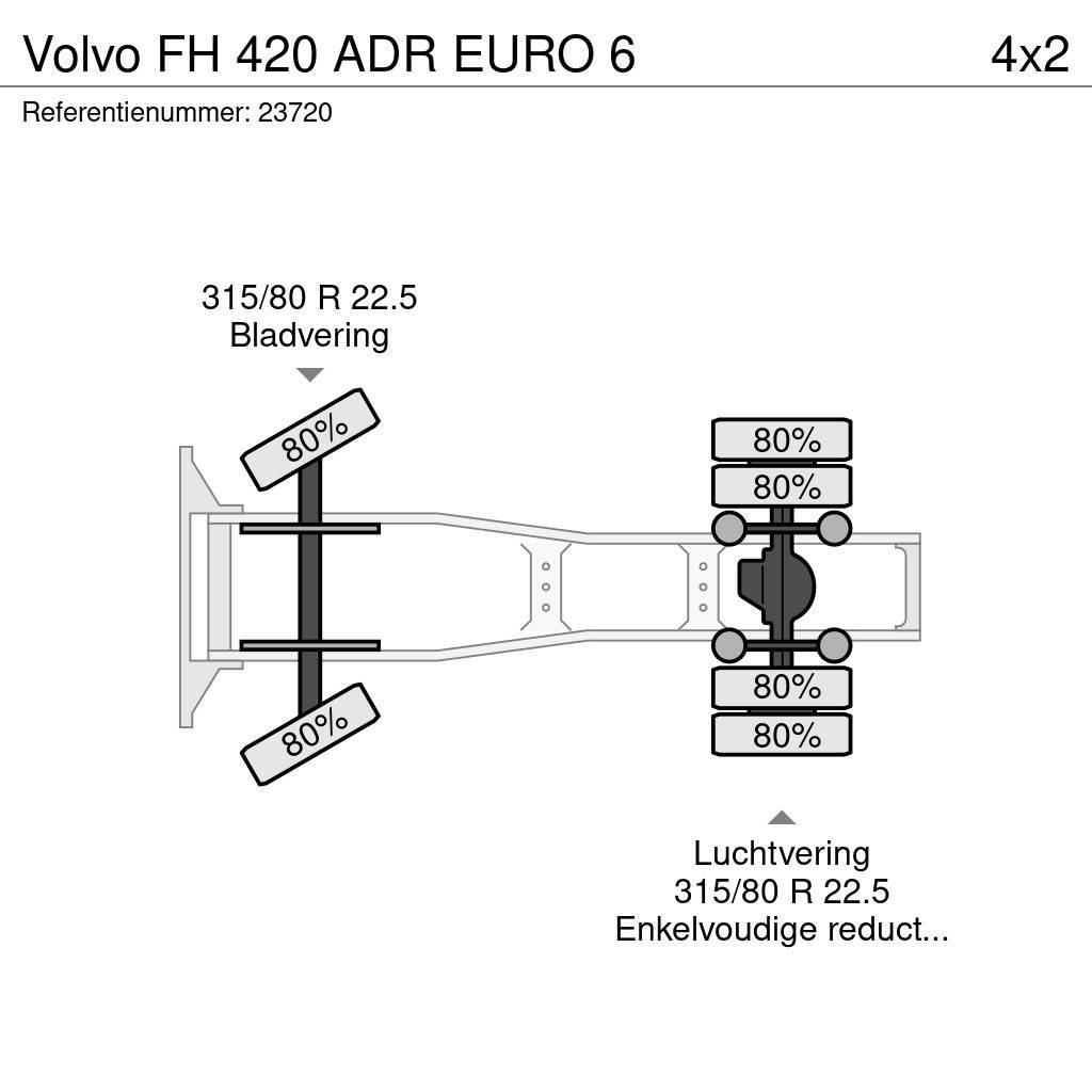 Volvo FH 420 ADR EURO 6 Prime Movers