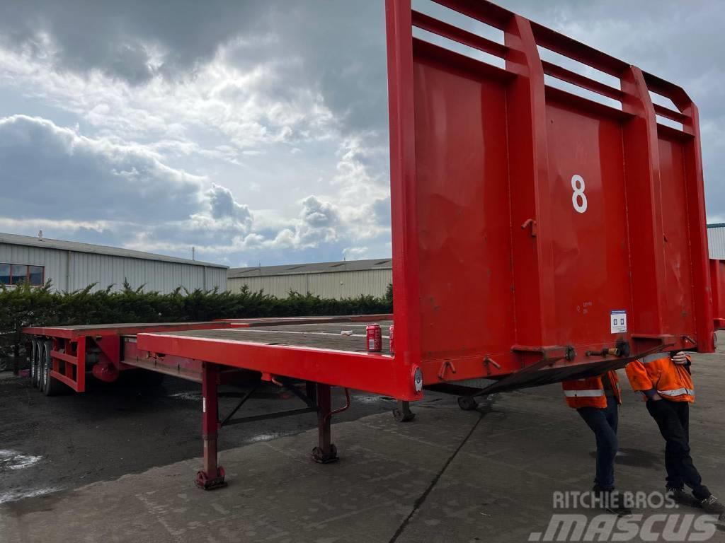  Weightmaster Extending 45- 60 Flatbed Trailer Flatbed/Dropside trailers