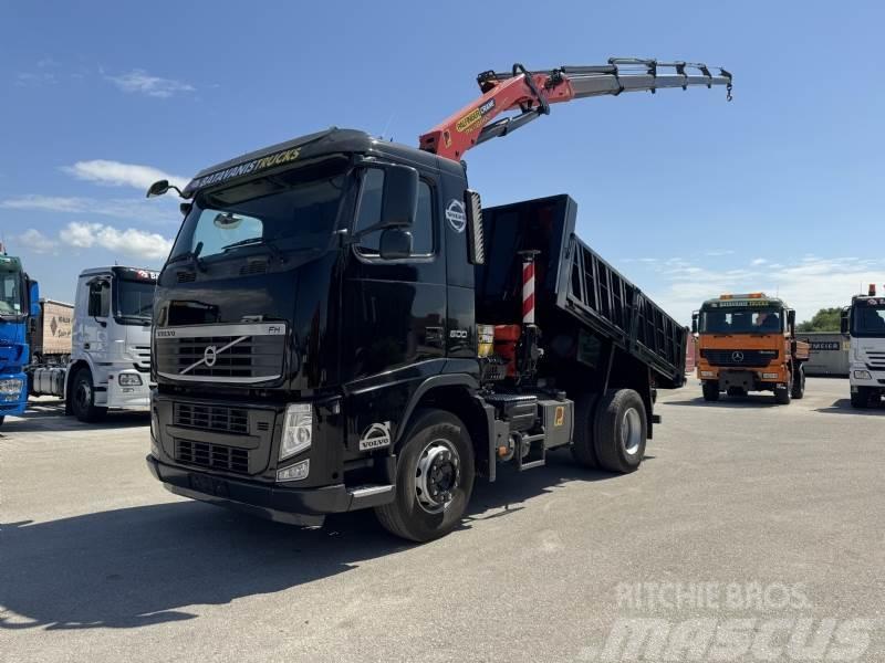 Volvo FH 500 EURO 5 Crane trucks