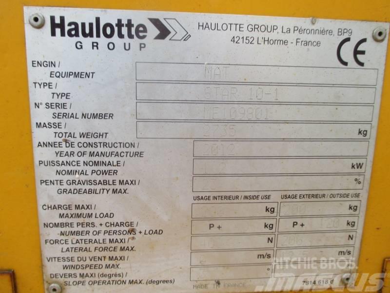 Haulotte Star 10 Used Personnel lifts and access elevators
