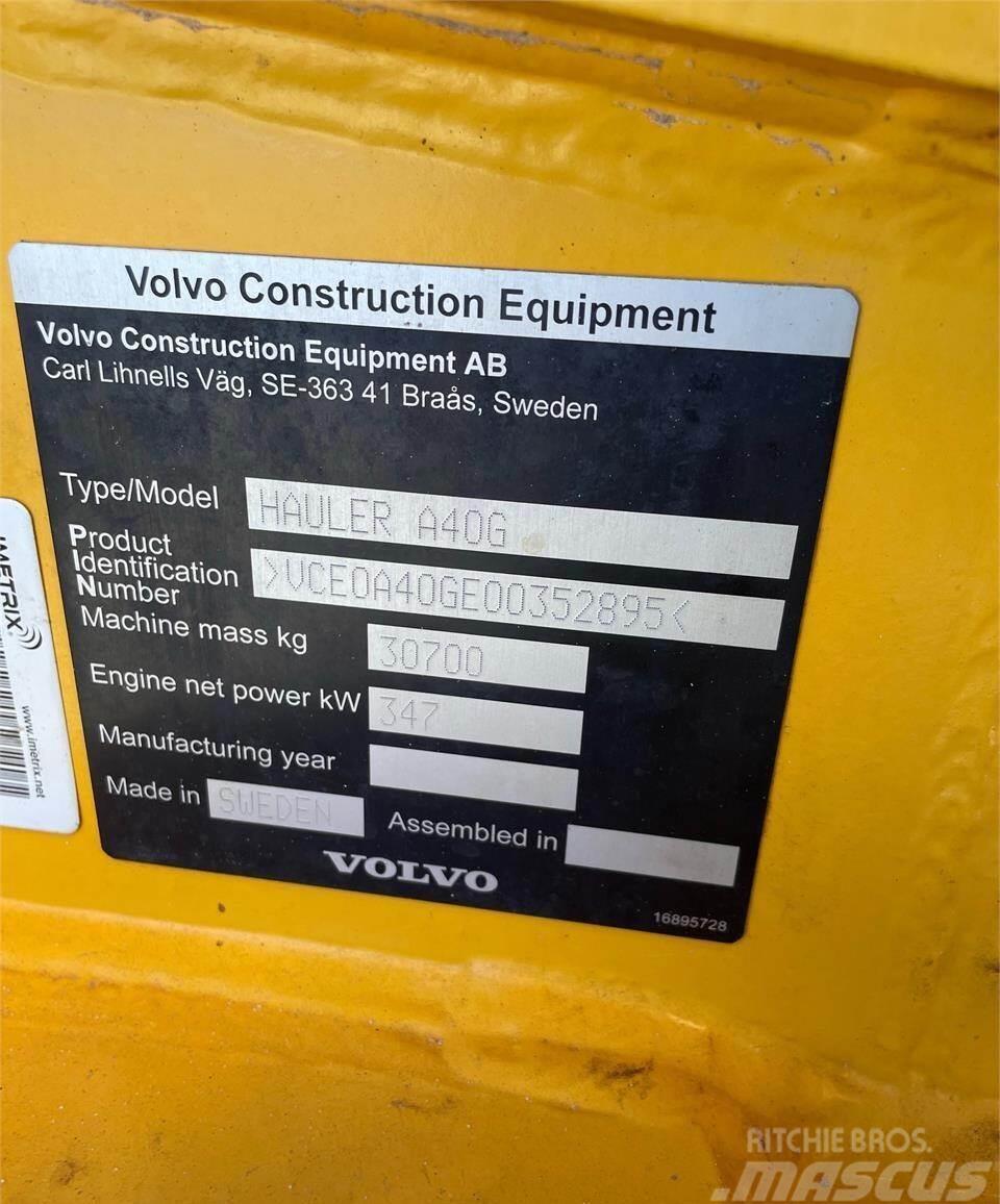 Volvo A40G Articulated Dump Trucks (ADTs)