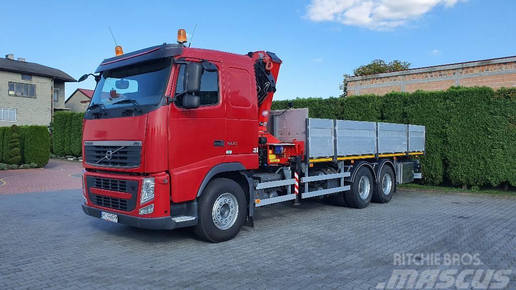 Volvo FH500 6x4 HMF 2820 K3 - 10.3 - 2400KG Truck mounted cranes