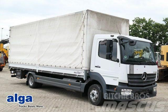Mercedes-Benz 1221 Atego 4x2, 7.200mm lang, LBW 1,5to., Euro 6 Curtain sider trucks