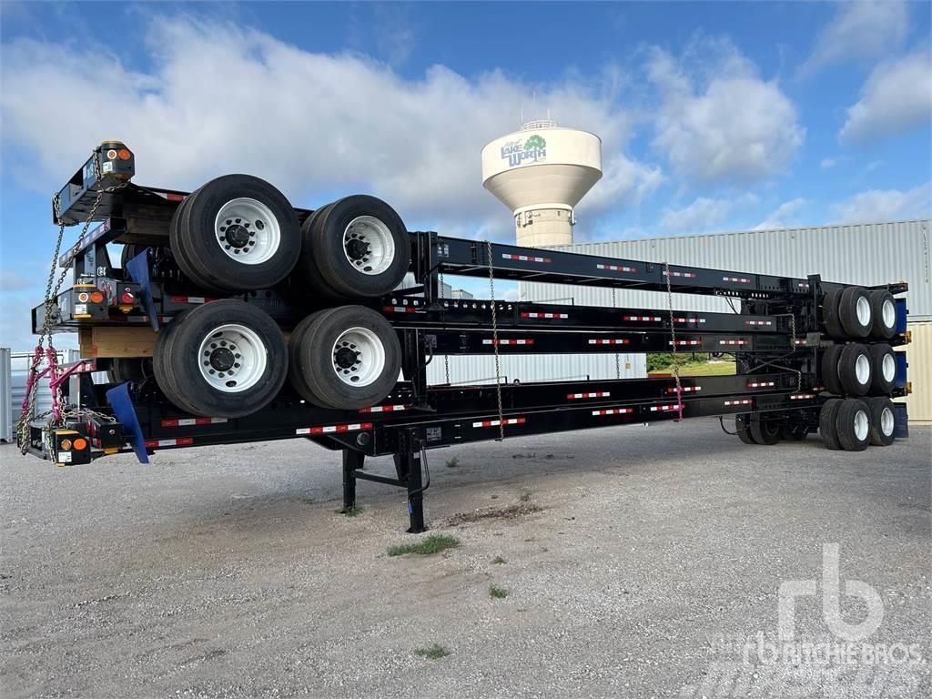  ATRO 53 ft T/A Qty of (5) (Unused) Container semi-trailers