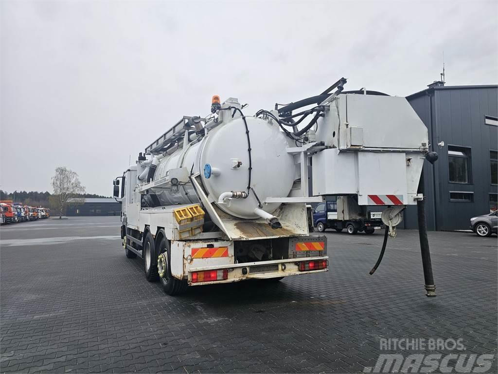 Mercedes-Benz WUKO MULLER COMBI FOR SEWER CLEANING Commercial vehicle