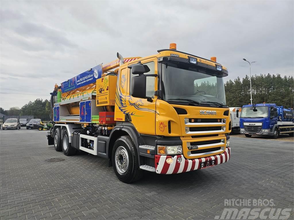 Scania WUKO LARSEN FLEX LINE 310 for collecting liquid wa Commercial vehicle