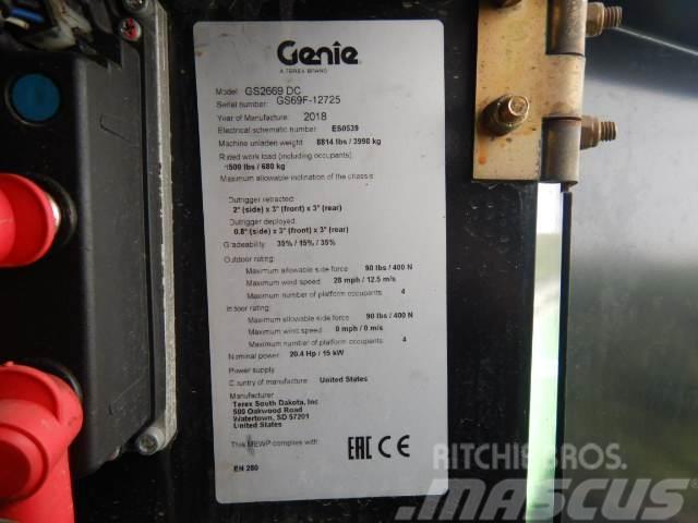 Genie GS2669DC Scissor lifts