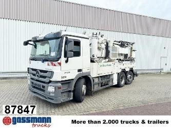 Mercedes-Benz Actros 2536 L 6x2, Müller Saug- und Spülwagen