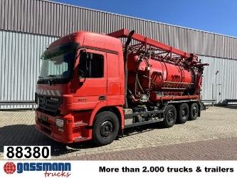 Mercedes-Benz Actros 3246 L 8x2, Hellmers Saug- und Spülwagen