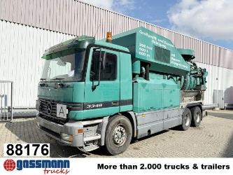 Mercedes-Benz Actros 3348 6x4, V8, Kroll Saug-/Spülwagen ca.