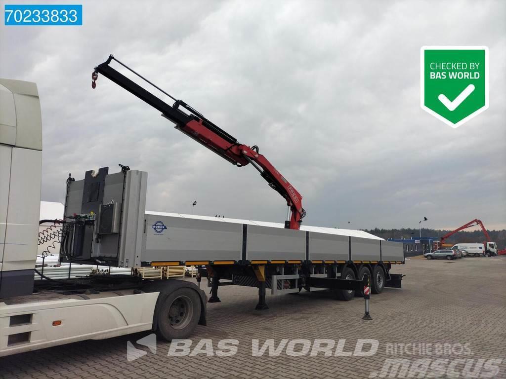 Bodex KIS3B 3 axles Without Truck Flatbed/Dropside semi-trailers