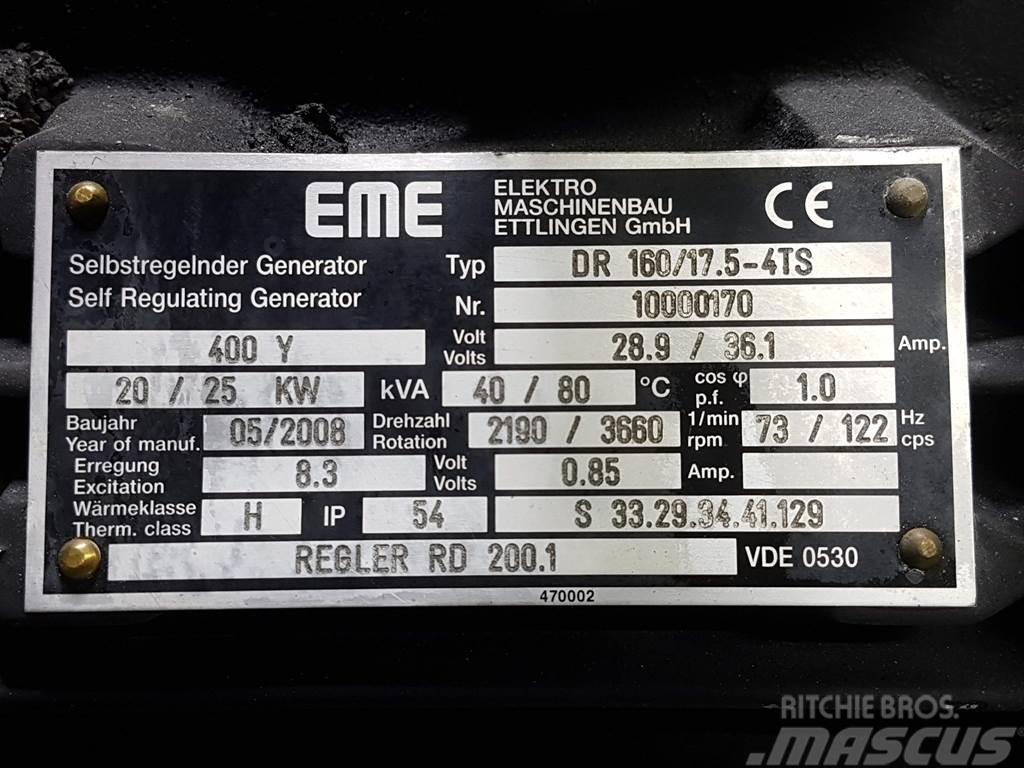 Vögele VISION 5100-2/5103-2-EME DR160/17.5-4TS-Generator Other Generators