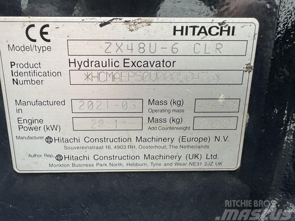 Hitachi ZX 48 U-6 Mini excavators < 7t (Mini diggers)
