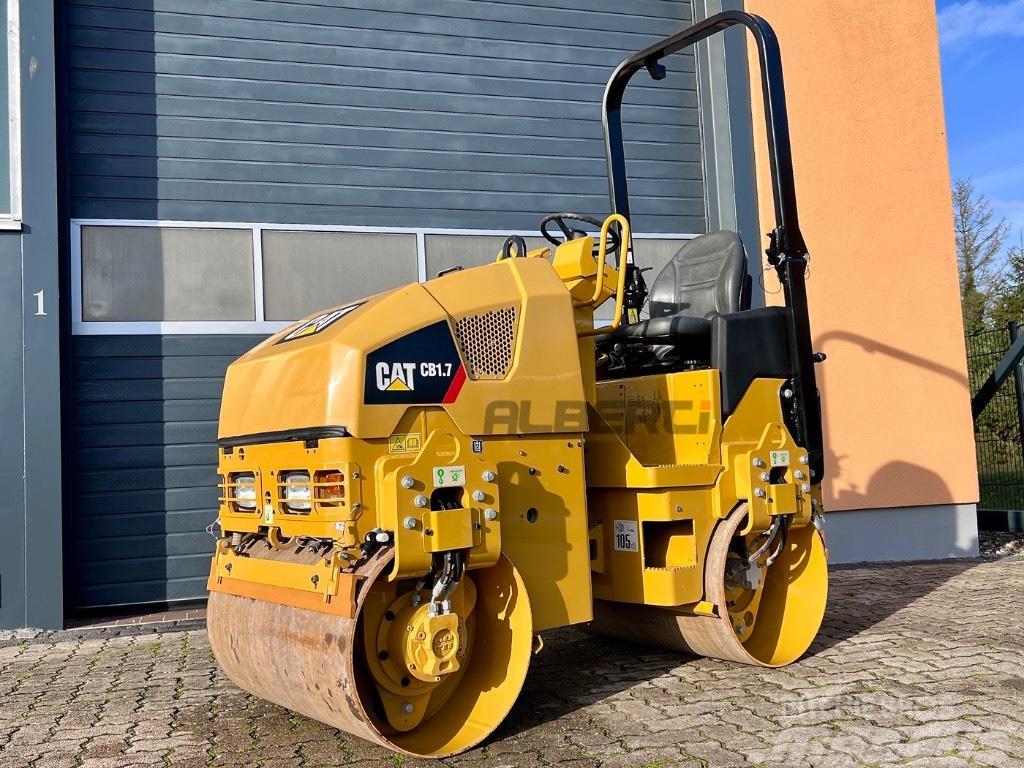 CAT CB1.7 -  2021 / 38 hrs - comp. to BW90AD-5 Twin drum rollers