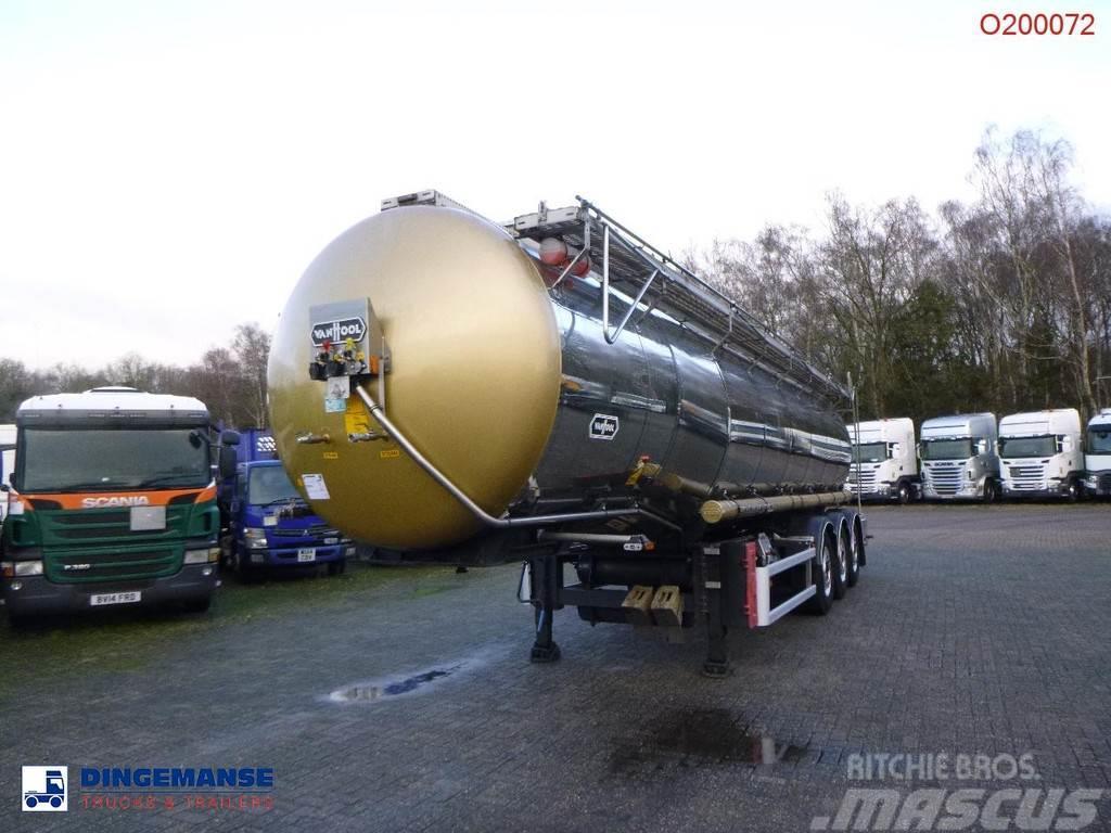 Van Hool Chemical tank inox L4BH 30 m3 / 1 comp / ADR 29/08 Tanker semi-trailers