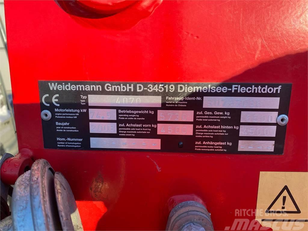 Weidemann 4070 Mini loaders