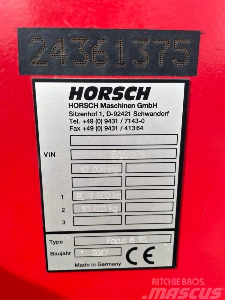 Horsch Focus 6 TD Combination drills