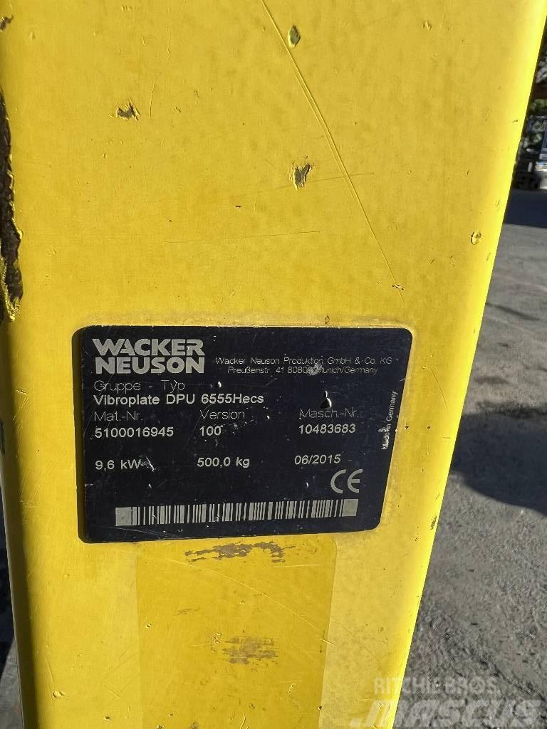 Wacker Neuson Vibroplate DPU 6555 Hecs*500 kg*E Start Plate compactors