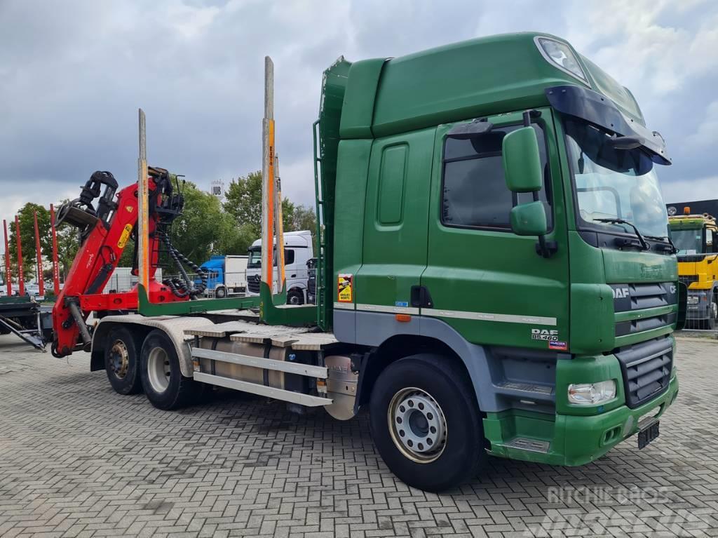 DAF CF 460 6x2 / EU brief Timber trucks