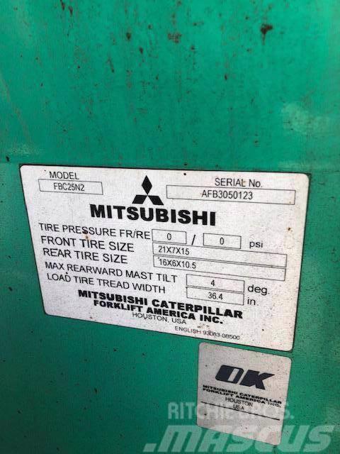 Mitsubishi FBC25N Electric forklift trucks