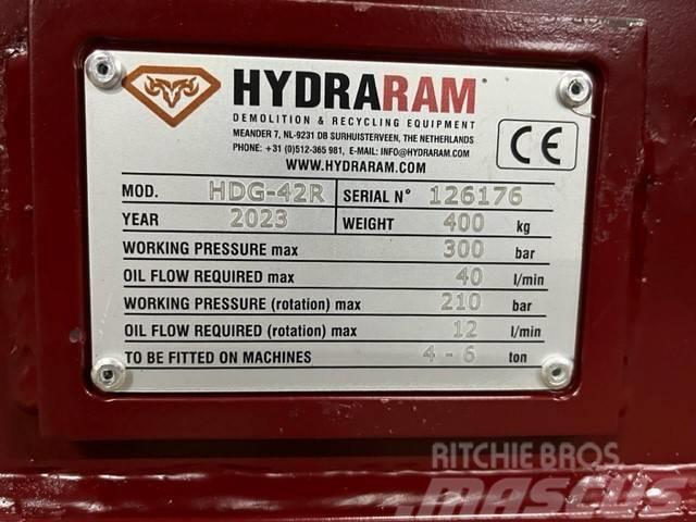 Hydraram HDG-42R | CW10 | 4.5 ~ 7.5 Ton | Sorteergrijper Grapples