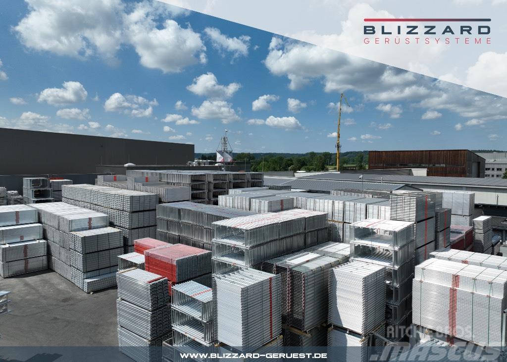 Blizzard S70 488 m² neues Gerüst aus Stahl + Aluböden Scaffolding equipment