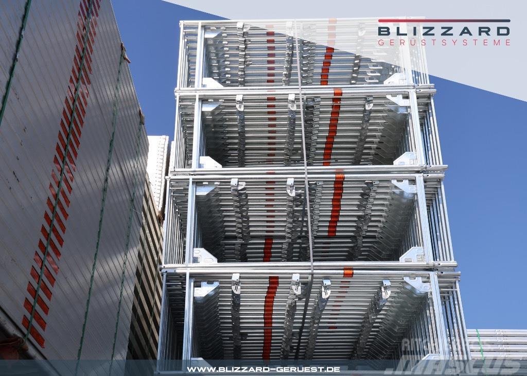 Blizzard 88 m² Neues Gerüst mit Alu-Rahmentafel Scaffolding equipment