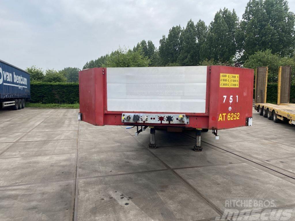 Bodex 4 AXEL 6 METER EXTENDABLE Low loader-semi-trailers
