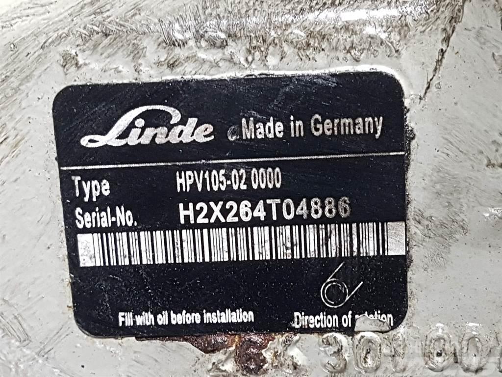 Linde HPV105-02-Drive pump/Fahrpumpe/Rijpomp Hydraulics