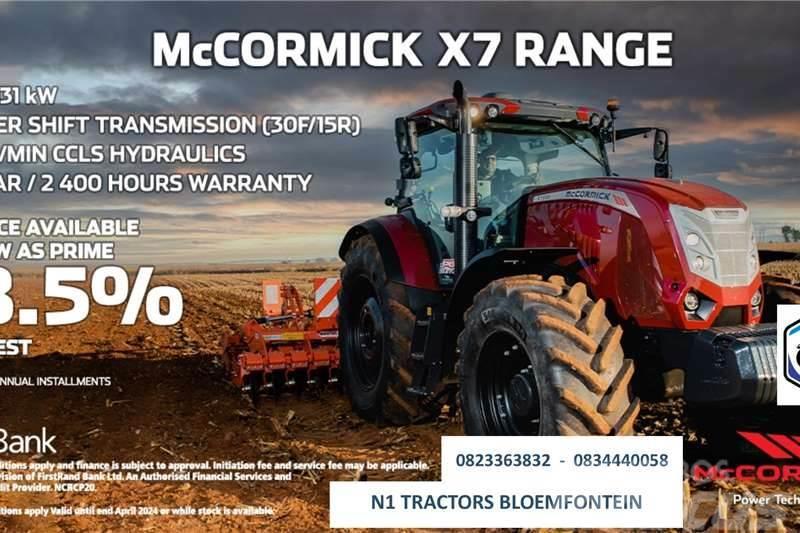 McCormick PROMO - McCormick X7 Range 121 - 131kW Tractors