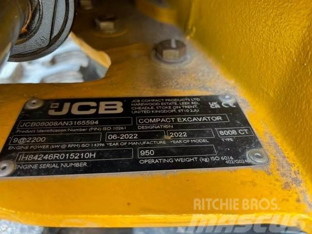 JCB 8008CTS Mini excavators < 7t (Mini diggers)
