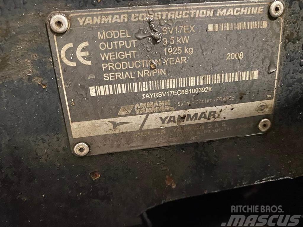 Yanmar SV17SXE Front loaders and diggers