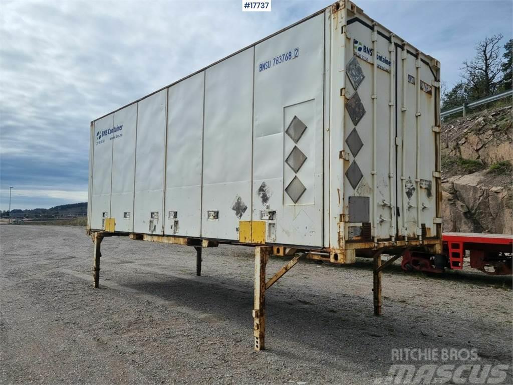  Container with side opening. Shipping containers