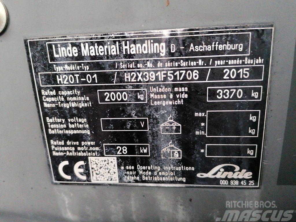 Linde H20T-01 LPG trucks