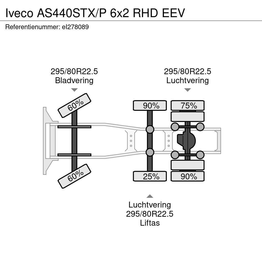Iveco AS440STX/P 6x2 RHD EEV Tractor Units