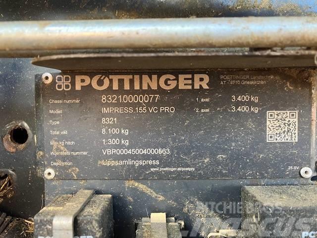 Pöttinger Impress 155 VC PRO Round balers