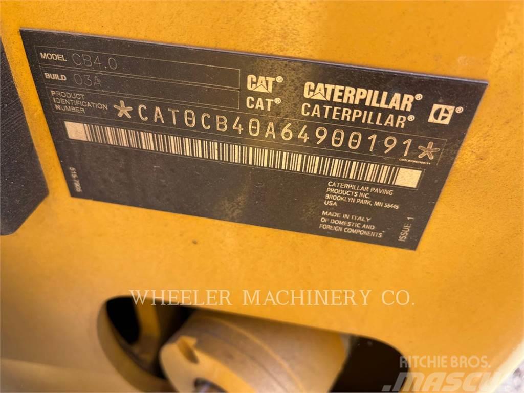 CAT CB4.0 Twin drum rollers