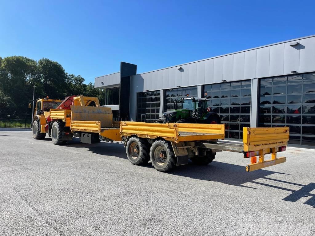 Bergmann 3012 TRANSPORTER with HKL crane Articulated Dump Trucks (ADTs)
