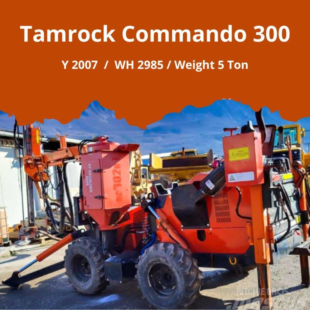 Tamrock COMMANDO 300 Surface drill rigs
