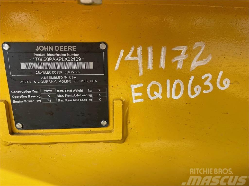 John Deere 650P LGP Crawler dozers