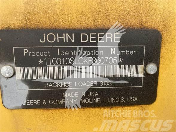John Deere 310SL Backhoe loaders