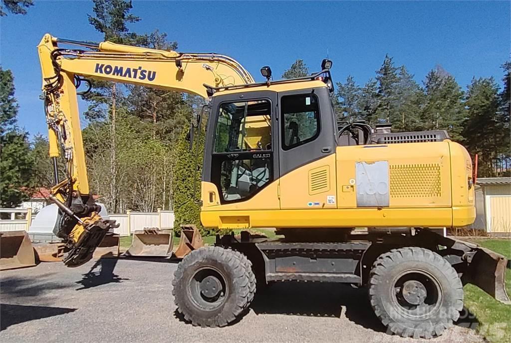 Komatsu PW 160 ES-7K Wheeled excavators