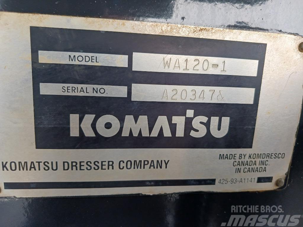 Komatsu WA 120-1 Wheel loaders