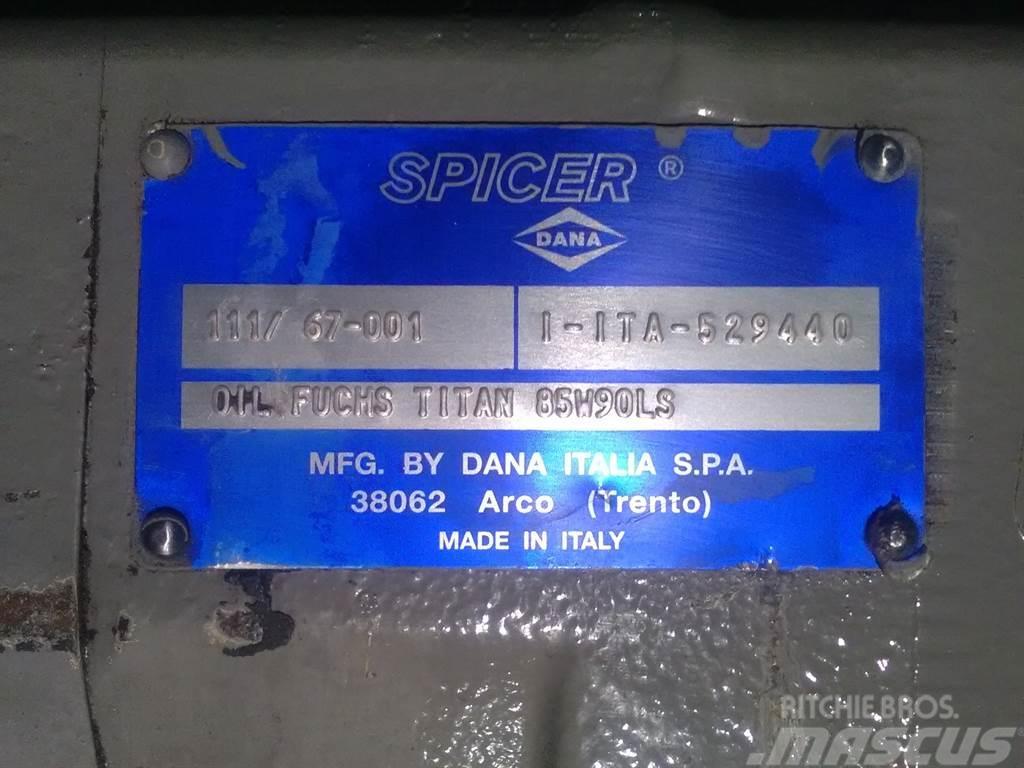 Spicer Dana 111/67-001 - Atlas 75 S - Axle Axles