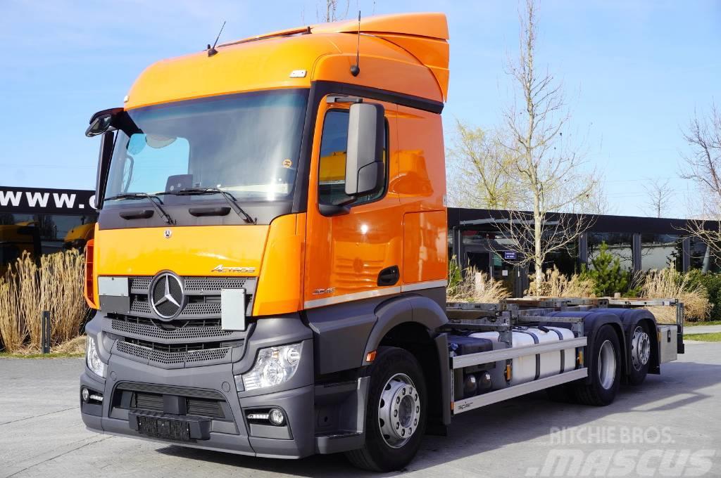 Mercedes-Benz Actros 2545 E6 BDF 6×2 / FULL ADR / 205 tho. km!! Container Frame trucks
