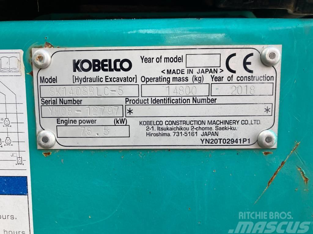 Kobelco SK140SRLC-7 Crawler excavators
