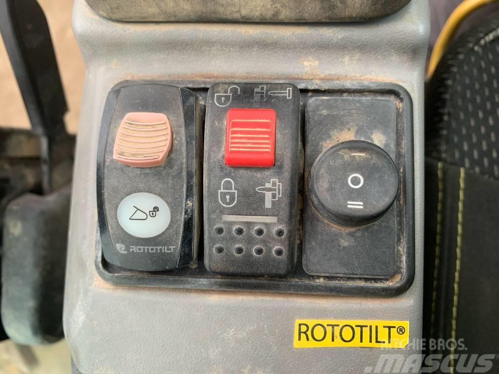 CAT 308CR+Rototilt R3 Midi excavators  7t - 12t