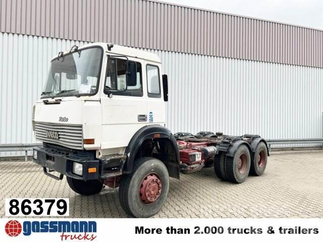 Iveco 260-34 AHW 6x6, V8, Manual, Full Steel Chassis Cab trucks