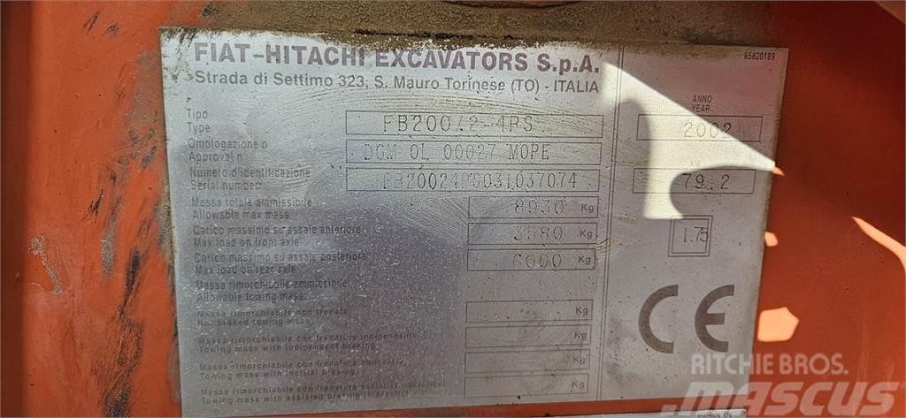 Fiat-Hitachi FB200.2 -4PS Backhoe loaders