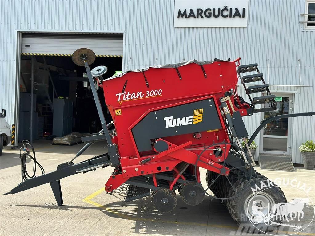 Tume Titan 3000, 3 m. Precision sowing machines